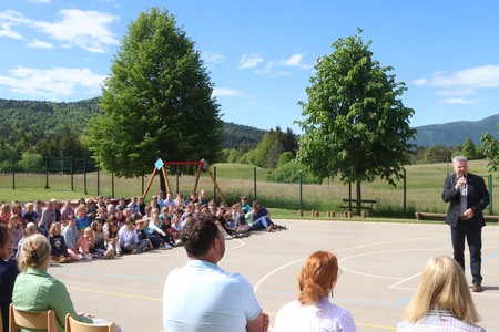 Otvoritev igrišča OŠ Begunje 21 Foto Ljubo Vukelič